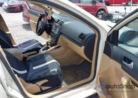 2007 Volkswagen Jetta Wolfsburg Edition из США, поврежденный, VIN 3VWEG71K67M116107